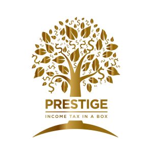 Prestige Income logo gold