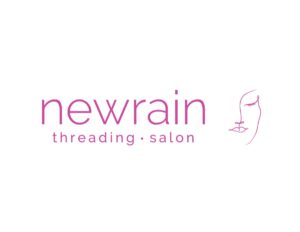 NEWRAIN THREADING SALON - logo