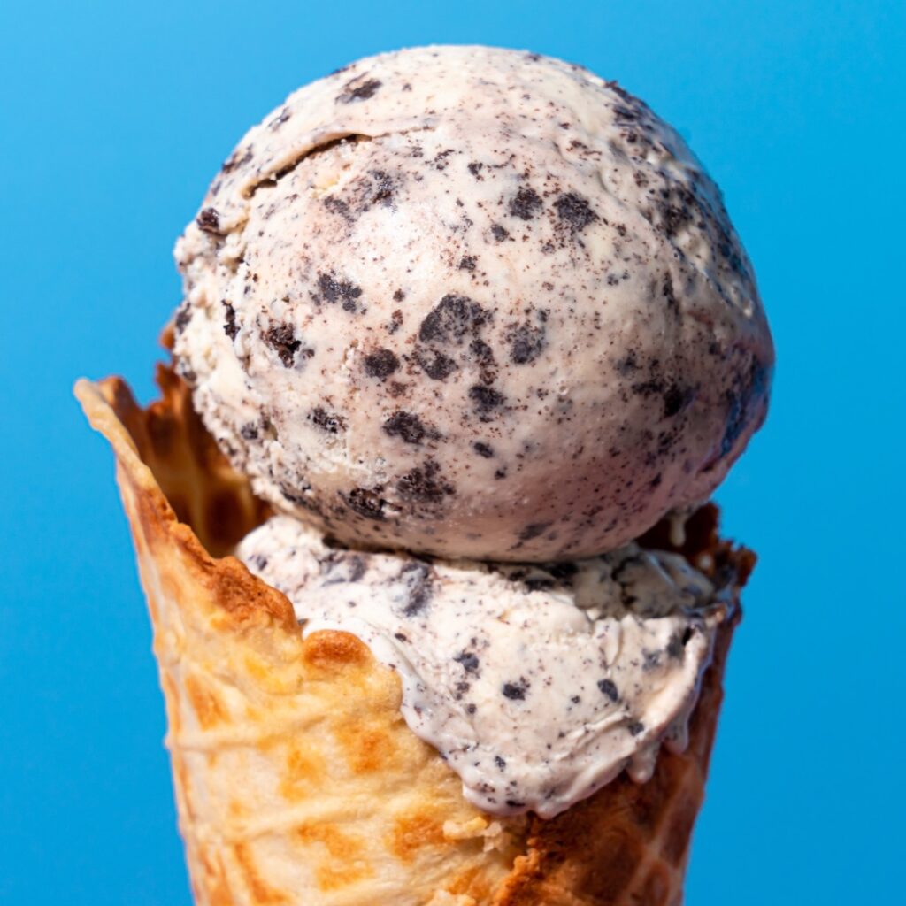 Cookies and Cream Waffle Cone