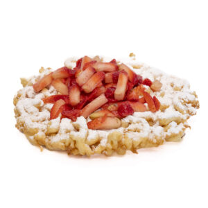 funnelcakewithpowderedsugarandstrawberries