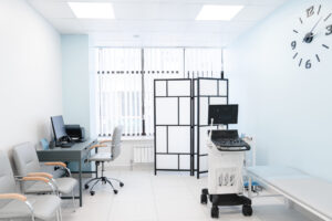 OneMed Solutions interior of hospital room with ultrasound machine 2025 01 10 03 20 15 utc